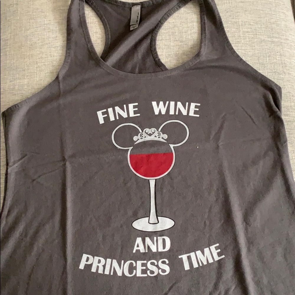 Fine Wine & Princess Time Tank Top